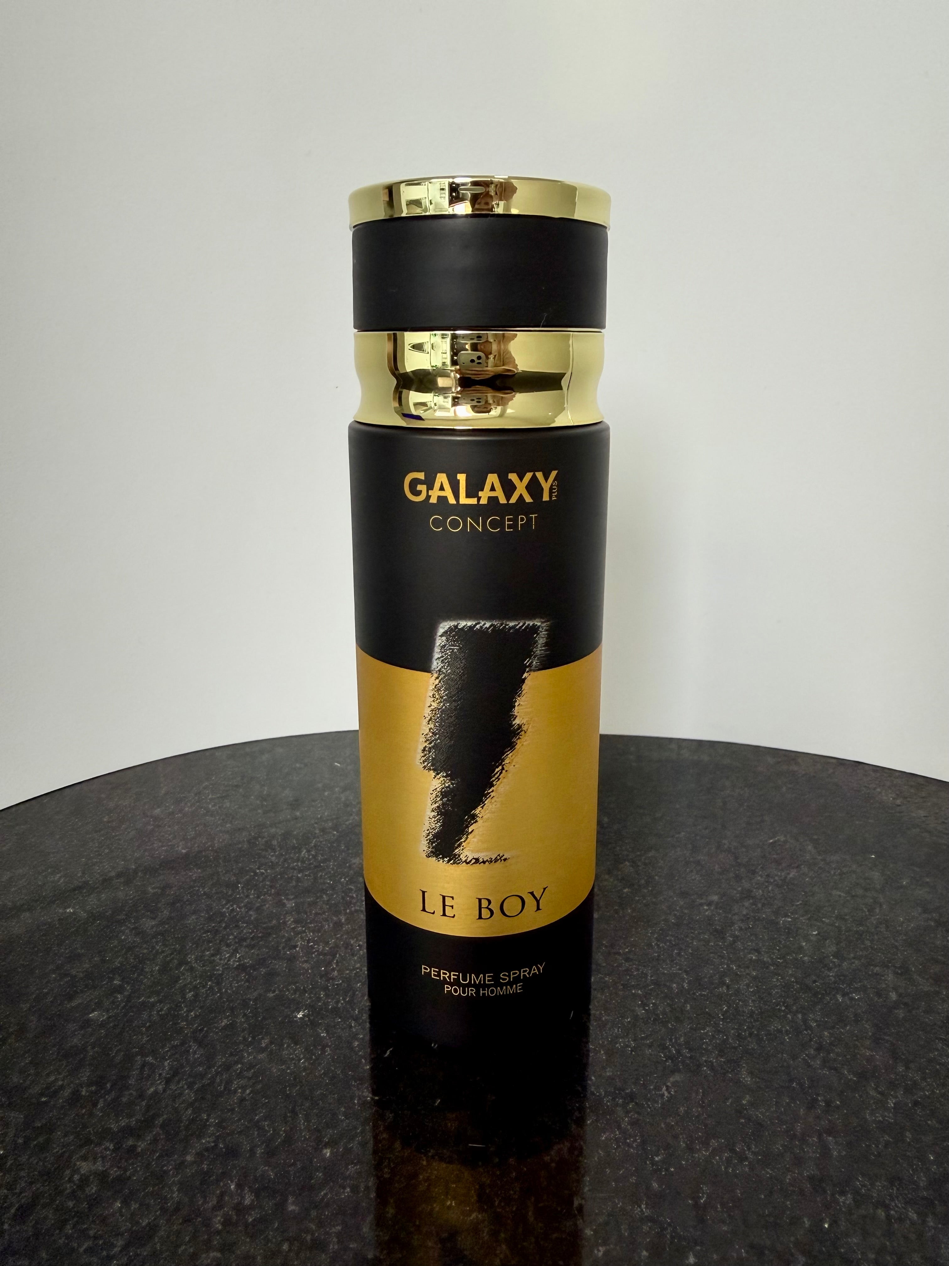 SPRAY CORPORAL MASCULINO GALAXY PLUS CONCEPT LE BOY 200ML (desodorante)