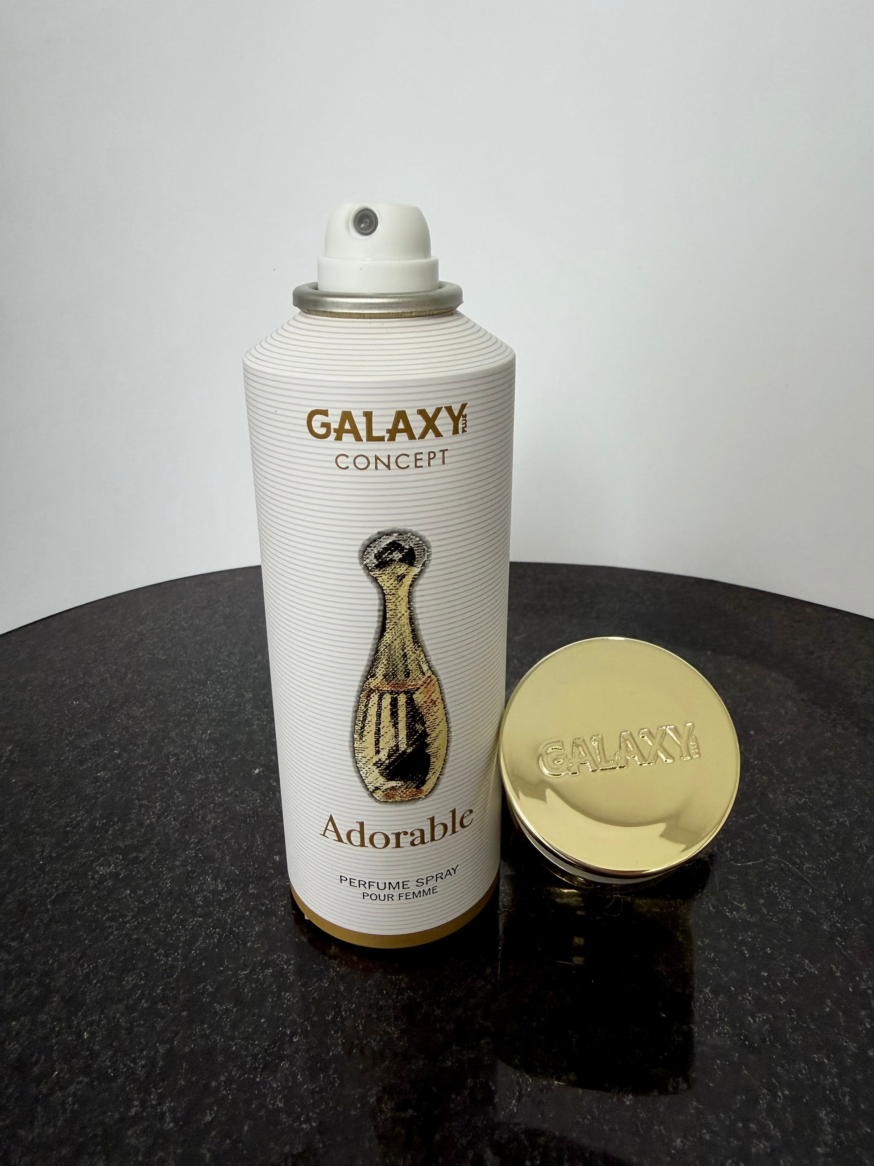 SPRAY CORPORAL FEMININO GALAXY PLUS CONCEPT ADORABLE 200ML (desodorante)