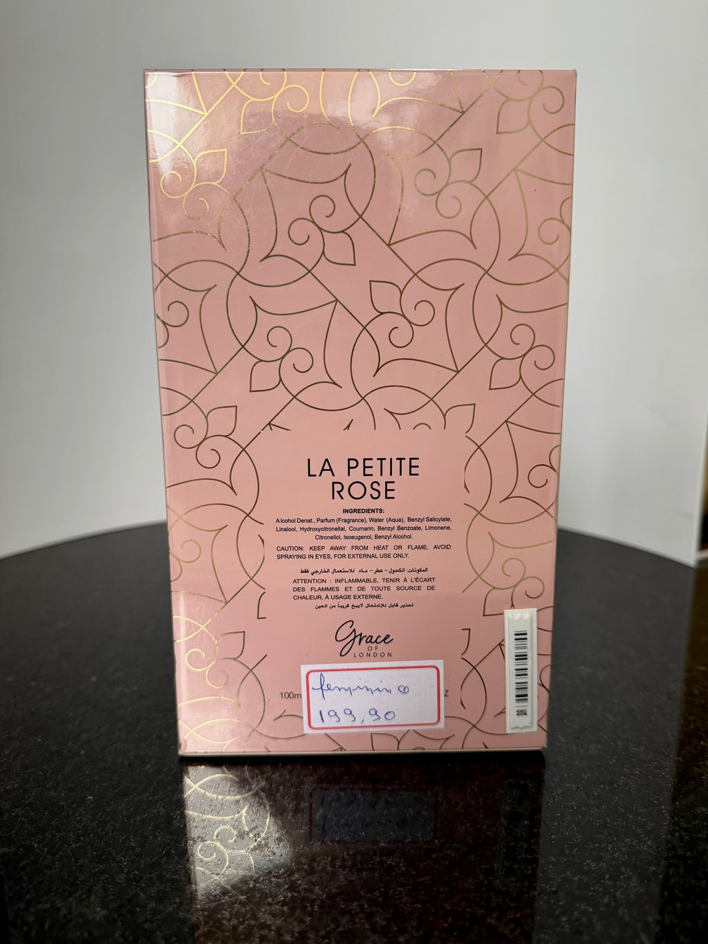 La Petite Rose Grace of London Eau de Parfum 100ml
