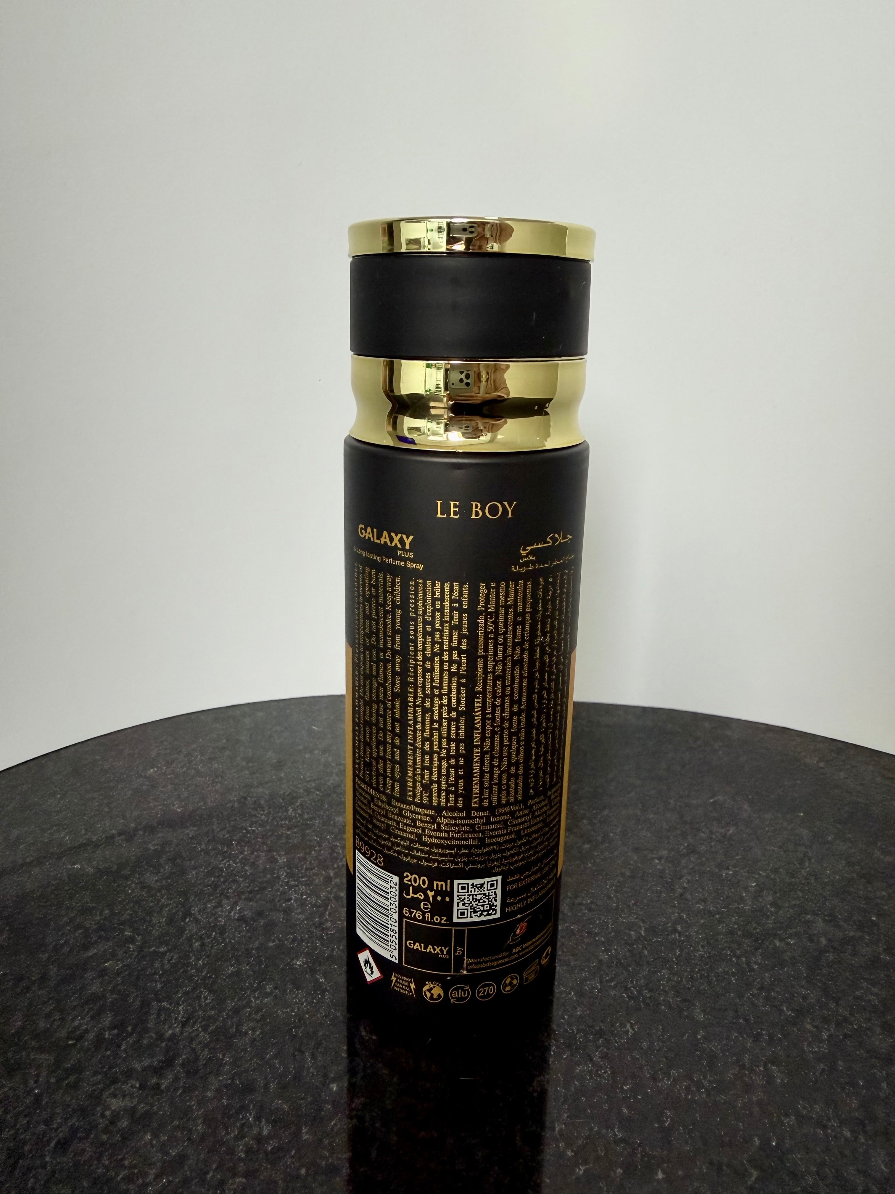 SPRAY CORPORAL MASCULINO GALAXY PLUS CONCEPT LE BOY 200ML (desodorante)