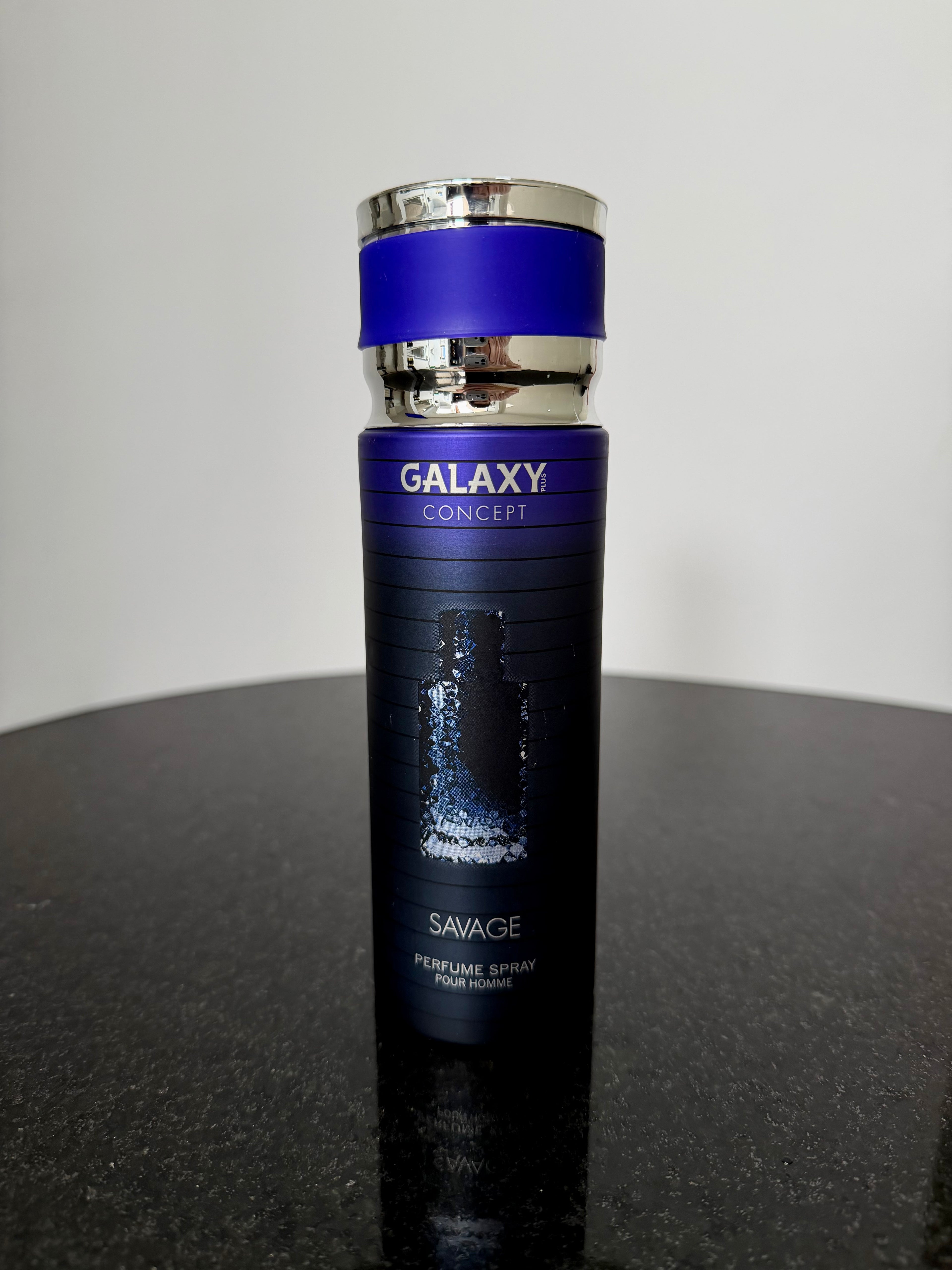 SPRAY CORPORAL MASCULINO GALAXY PLUS CONCEPT SAVAGE 200ML (desodorante)